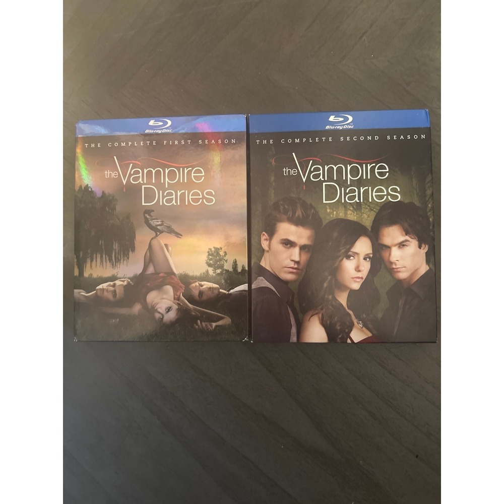 The Vampire Diaries: The Complete First Season and Second Season‎ [Blu-ray] DVDs